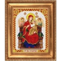 Рисунок на ткани бисером БЛАГОВЕСТ "Пресвятая Богородица Всецарица" 